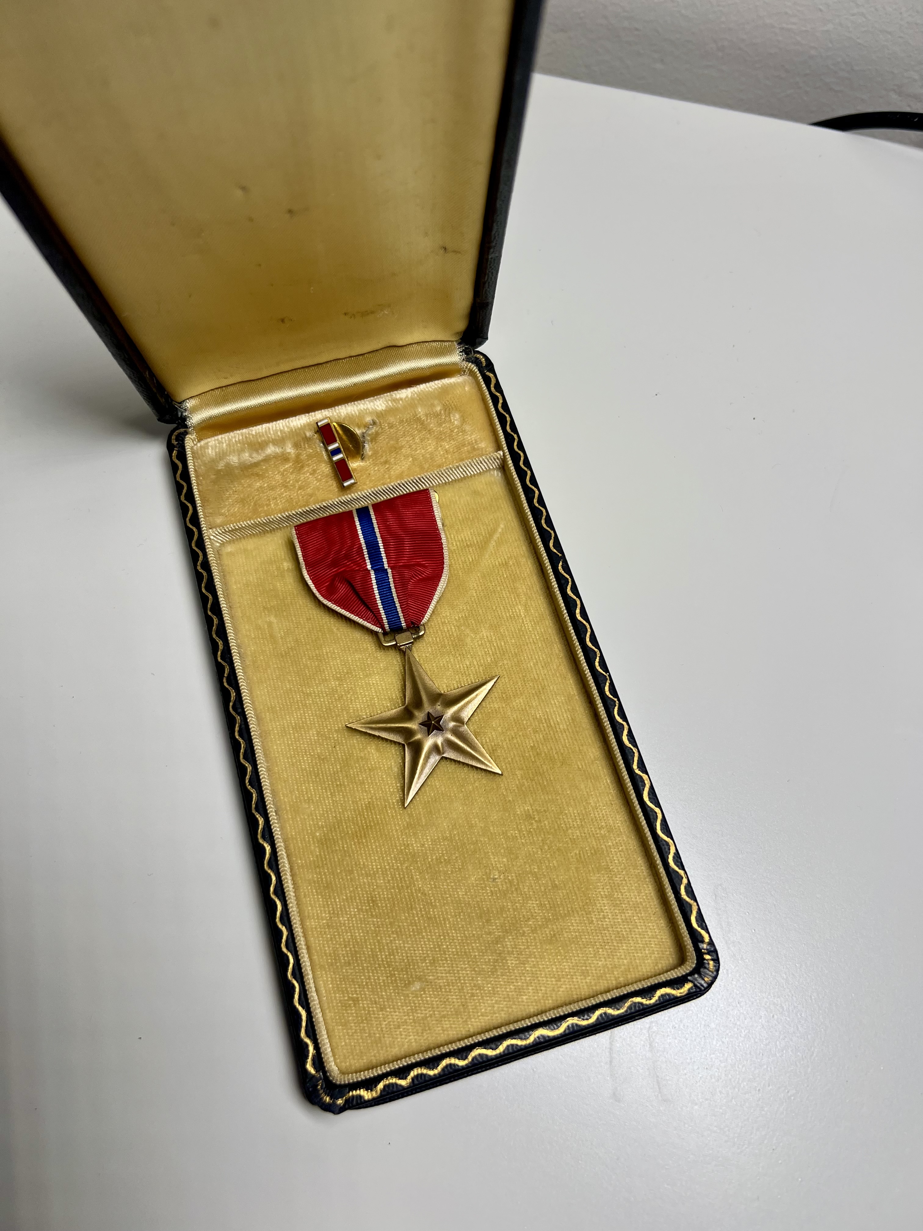 Bronze Star in presentation case
