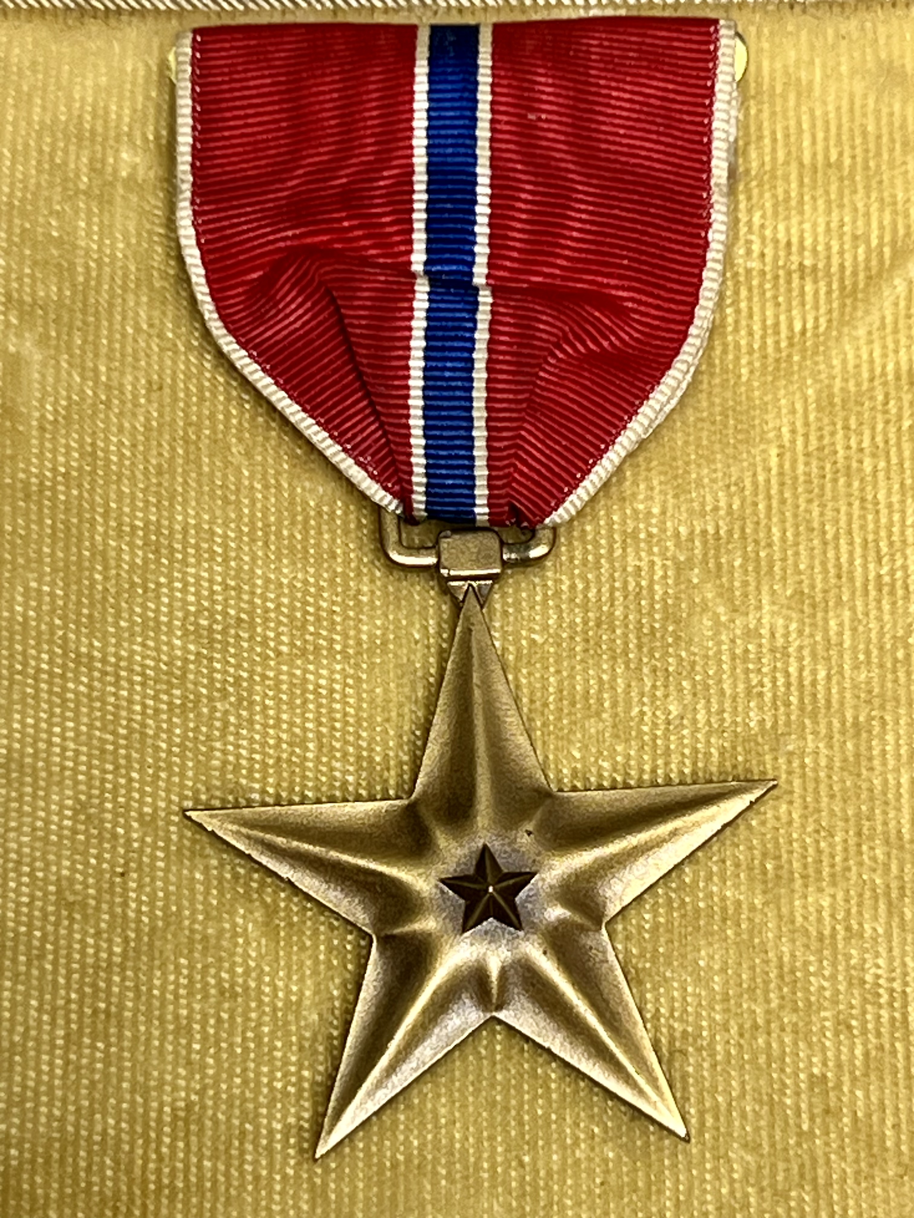 Bronze Star Medal close-up
