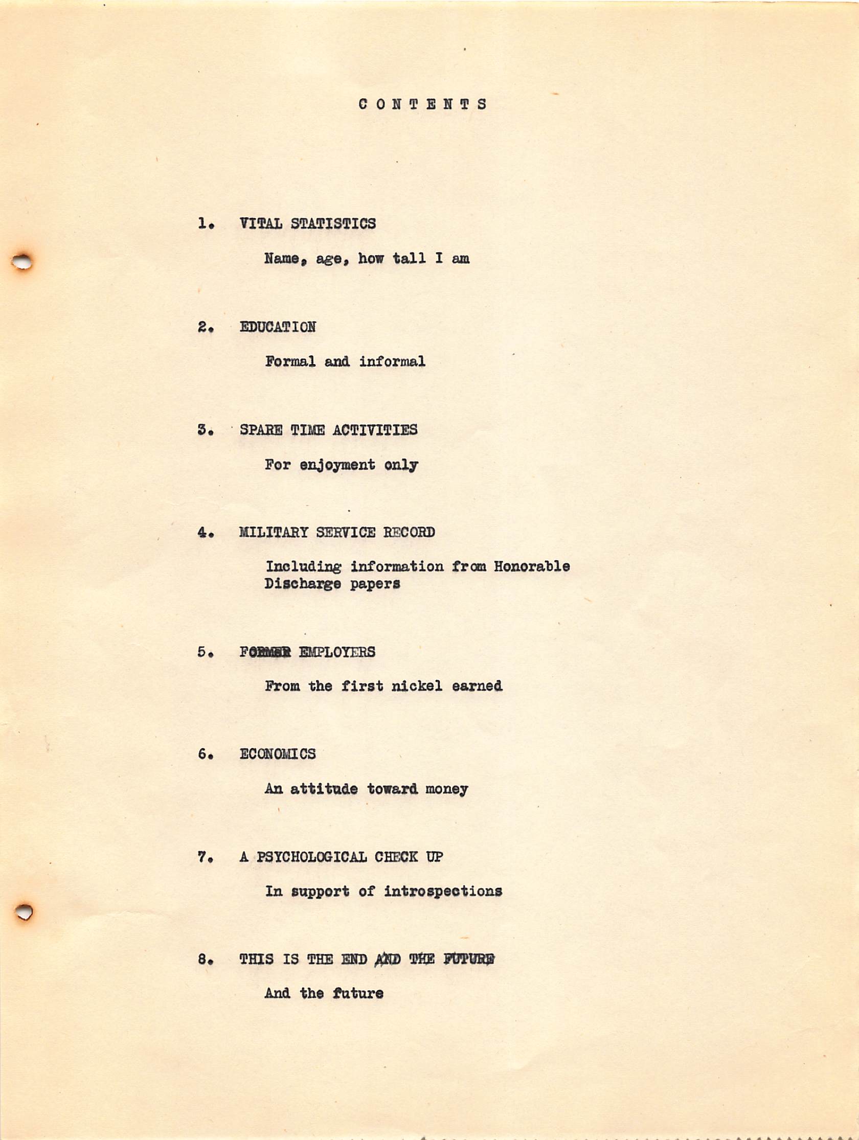 Contents
